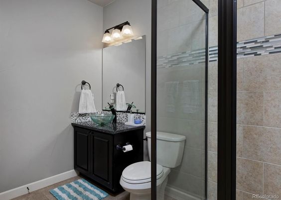 Bathroom, Glass Shower, Interior