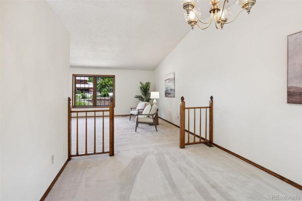 Chandelier, Empty room, Interior