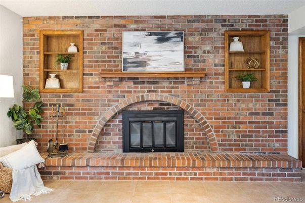 Fireplace, Interior, Stone Walls