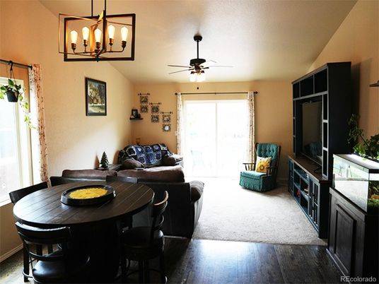Chandelier, Dining room, Interior, Living room, Wood Texture Flooring
