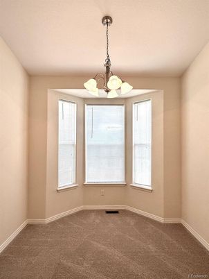 Chandelier, Empty room, Interior