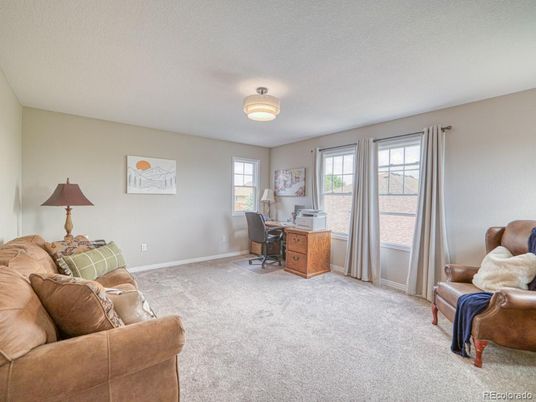 Home Office, Interior, Living room