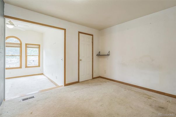 Empty room, Interior
