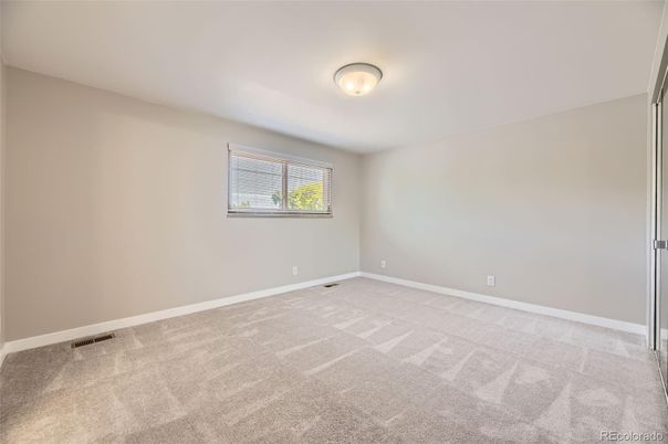 Empty room, Interior