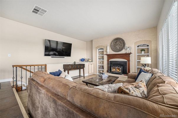 Fireplace, Interior, Living room, Wood Texture Flooring