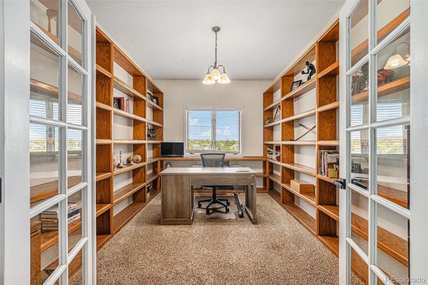 Chandelier, Home Office, Interior, Pendant Lights