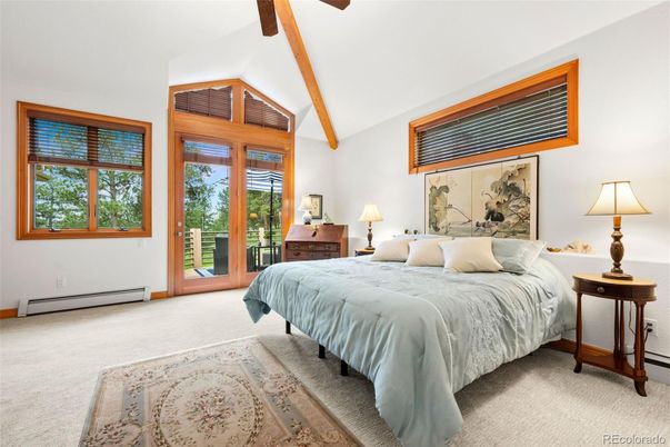 Bedroom, Interior, Wooden Beams