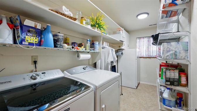 Interior, Recessed Lighting, Utility Closets, Washer