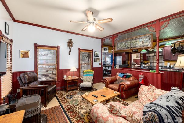 Interior, Kitchen, Living room