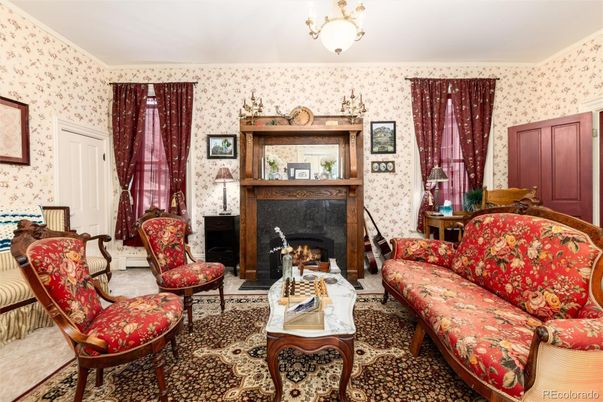 Fireplace, Interior, Living room
