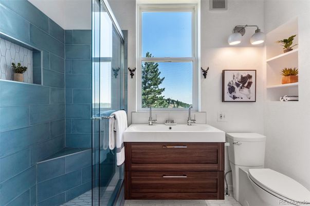 Bathroom, Glass Shower, Interior