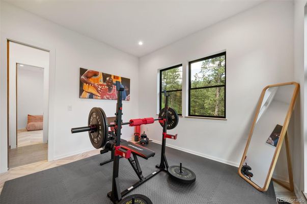 Fitness Equipment, Interior, Recessed Lighting