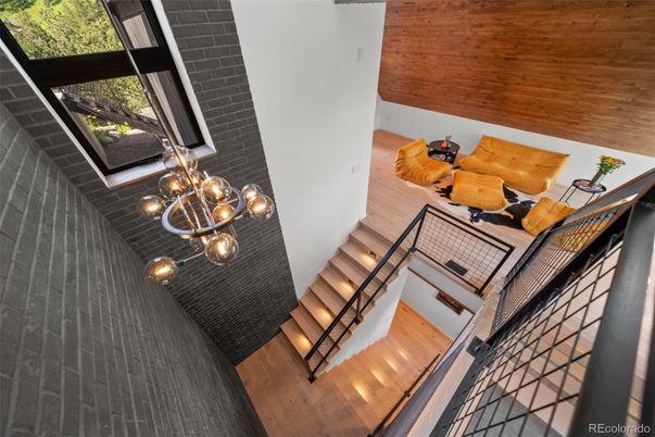 Interior, Pendant Lights, Wood Texture Flooring