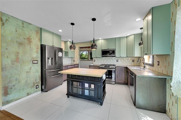 Interior, Kitchen, Pendant Lights, Recessed Lighting