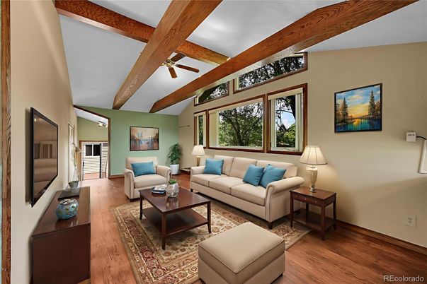 Interior, Living room, Wooden Beams, Wood Texture Flooring