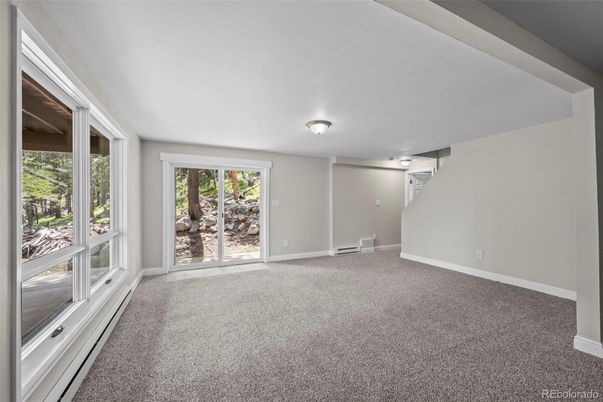 Empty room, Interior