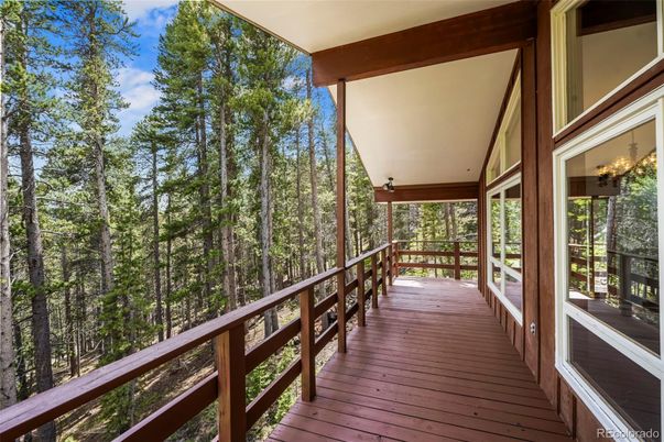 Exterior, Wood Texture Flooring