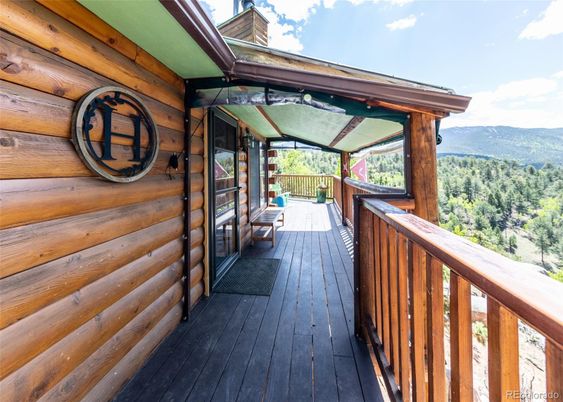 Exterior, Wood Texture Flooring