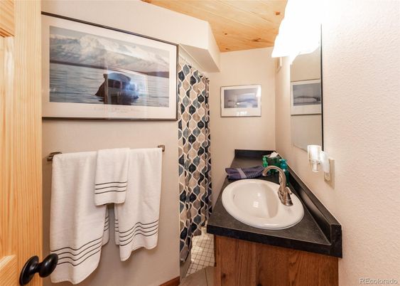 Bathroom, Interior, Wooden Ceilings