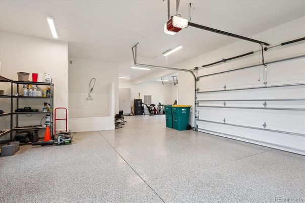 Garage, Interior, Recessed Lighting