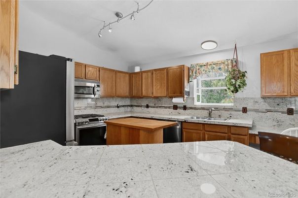Interior, Kitchen, Tile Countertops