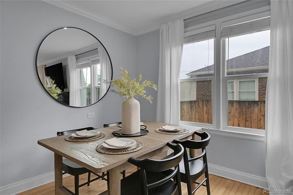 Dining room, Interior, Wood Texture Flooring