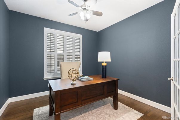 Home Office, Interior, Wood Texture Flooring