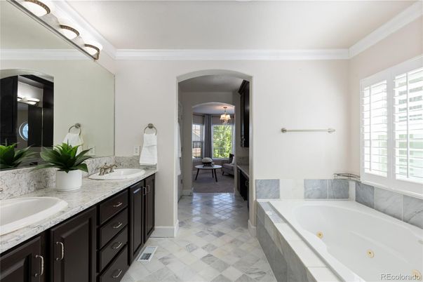 Bathroom, Dual Sink Vanities, Interior, Marble