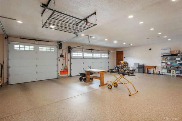 Garage, Interior, Recessed Lighting