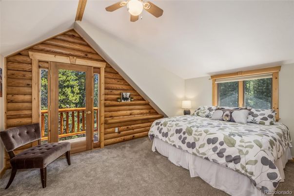 Bedroom, Interior, Wooden Walls
