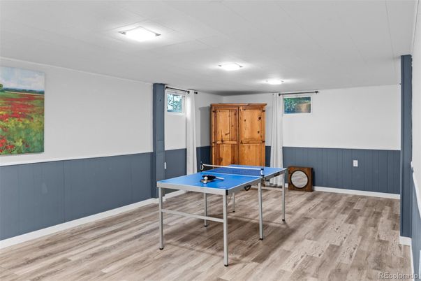 Game Room, Interior, Wood Texture Flooring