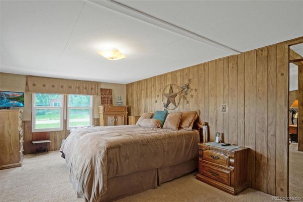 Bedroom, Interior, Wooden Walls
