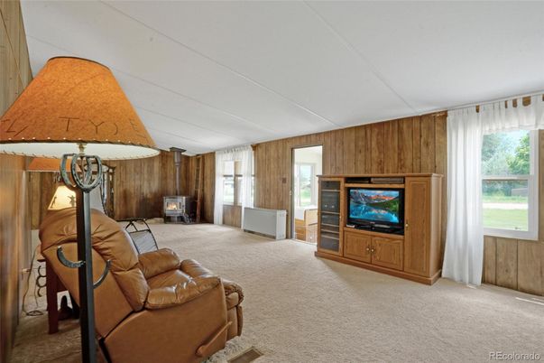 Interior, Living room, Wooden Walls
