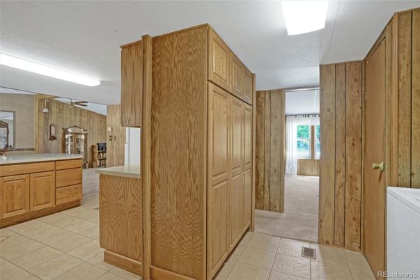 Interior, Kitchen, Wooden Walls