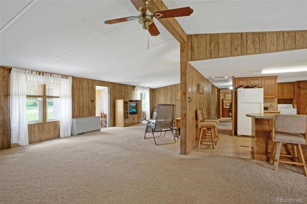 Interior, Kitchen, Wooden Walls