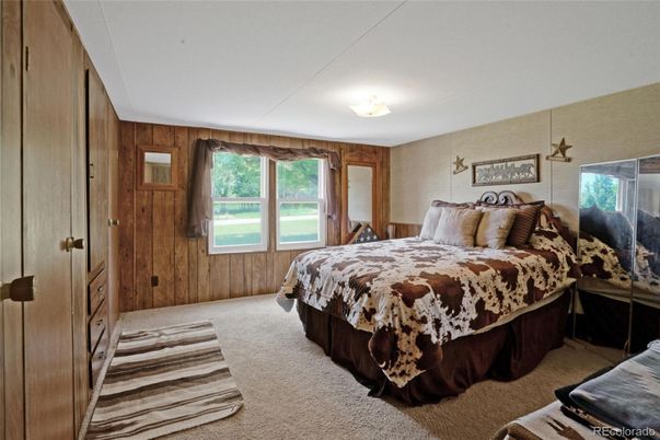 Bedroom, Interior, Wooden Walls