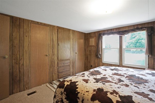 Bedroom, Interior, Wooden Walls