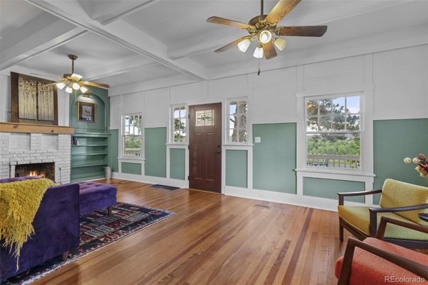 Fireplace, Interior, Wood Texture Flooring