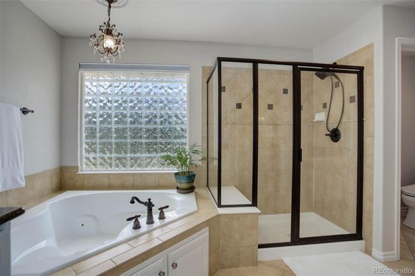 Bathroom, Glass Shower, Interior, Tile Countertops
