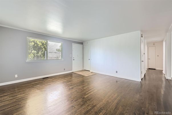 Empty room, Interior, Wood Texture Flooring