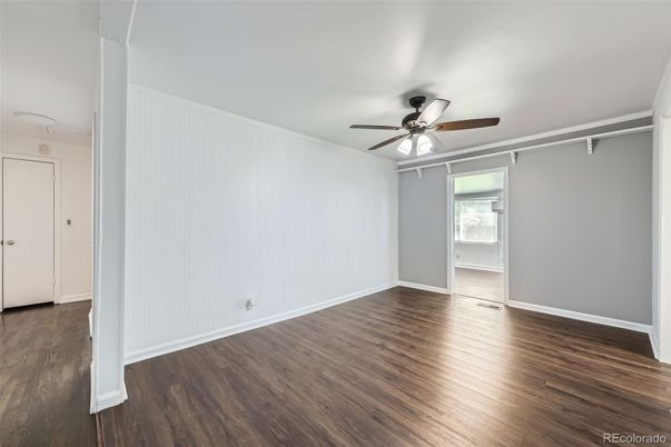 Empty room, Interior, Wood Texture Flooring