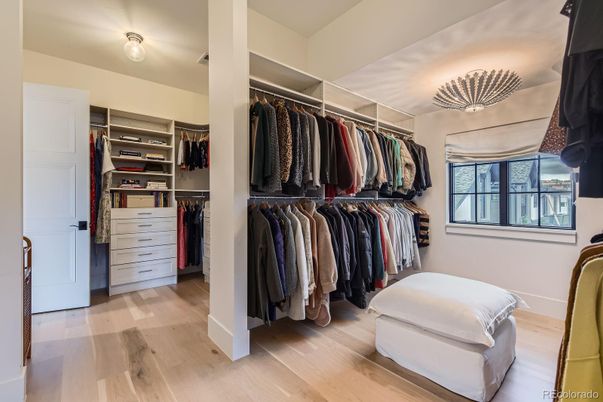 Interior, Walk-in Closets, Wood Texture Flooring