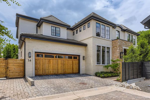 Attached, Exterior, Facade, Brick Facade, Mediterranean
