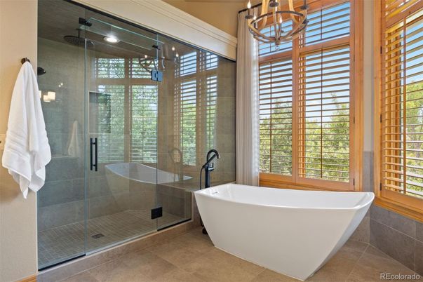 Bathroom, Free Standing Baths, Glass Shower, Interior