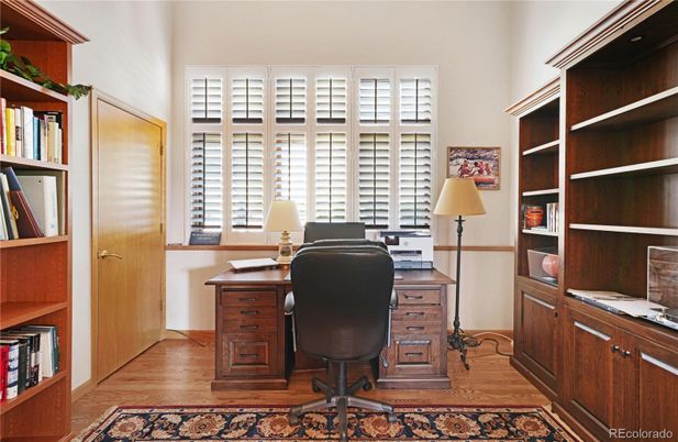 Home Office, Interior, Wood Texture Flooring