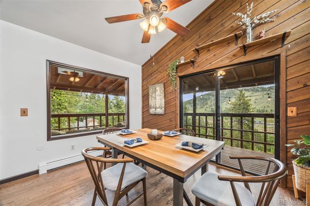 Home Office, Interior, Wood Texture Flooring, Wooden Walls