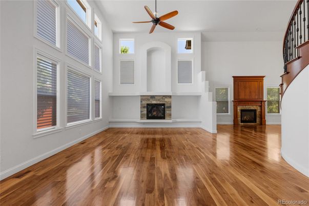 Fireplace, Interior, Wood Texture Flooring