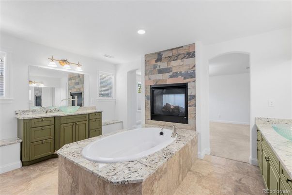 Bathroom, Fireplace, Interior, Recessed Lighting