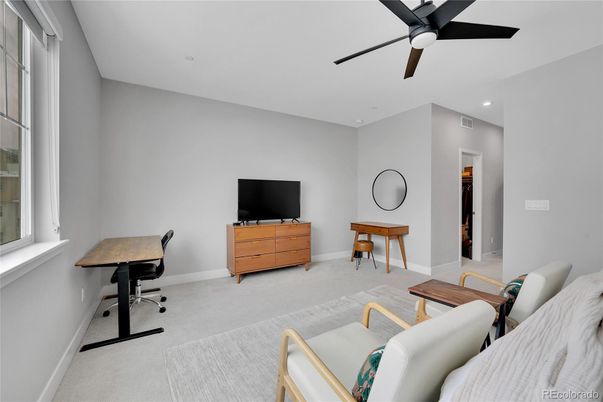 Home Office, Interior, Recessed Lighting
