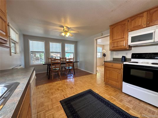Dining room, Interior, Kitchen, Wood Texture Flooring
